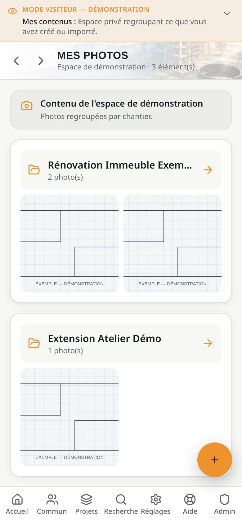 Les photos sur téléphone